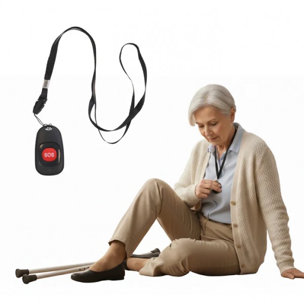 Κουμπί Έκτακτης Ανάγκης για Ηλικιωμένους, Συναγερμός Πανικού έως 200 μ.