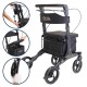 Κυλιόμενος περιπατητήρας / Rollator για ψώνια με χώρο αποθήκευσης