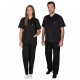 Ιατρική Στολή Unisex – Μαύρο XXS-8XL