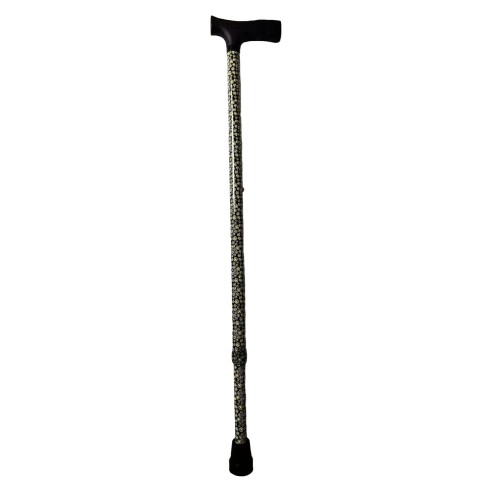 Μπαστούνι Στήριξης  ρυμθιζόμενο καθ ύψος Black Floral