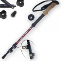 Μπατόν πεζοπορίας Alpin TrailHunter II Metallic Quick-Lock