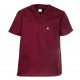 Ιατρική Στολή Unisex – Μπορντώ XXS-8XL