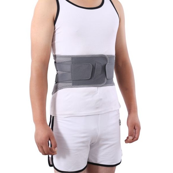 Ελαστικη ενισχυμένη ζώνη οσφύος με δύο σετ pads