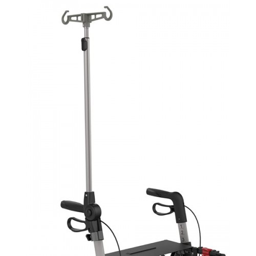 Στατώ ορού για rollator - περιπατητήρα Στατώ ορού για rollator - περιπατητήρα