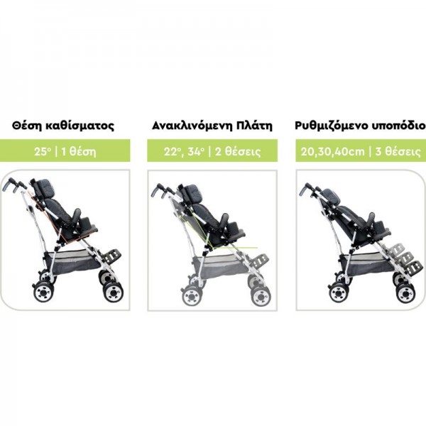 Παιδικό αναπηρικό αμαξίδιο pegaz