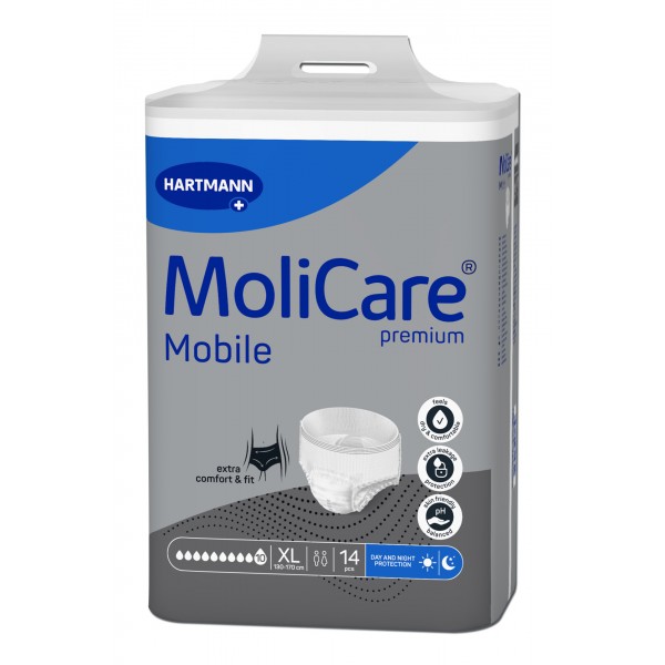 MoliCare Premium Mobile Super Εσώρουχο νύχτας 10 σταγόνων 14τεμ.
