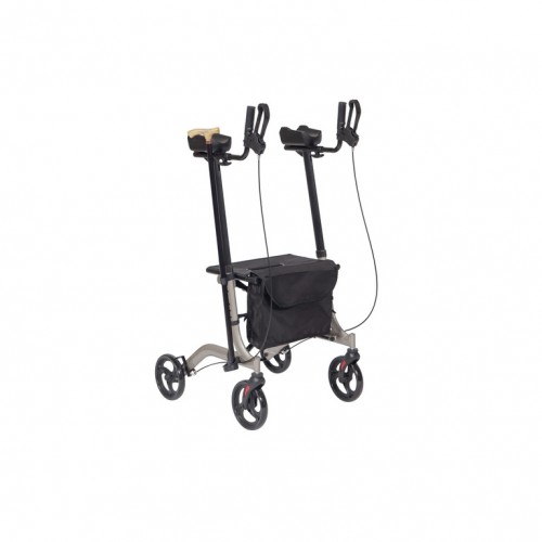Περιπατητήρας rollator με λαβή πήχη αλουμινίου (136kg) Περιπατητήρας rollator με λαβή πήχη αλουμινίου (136kg)