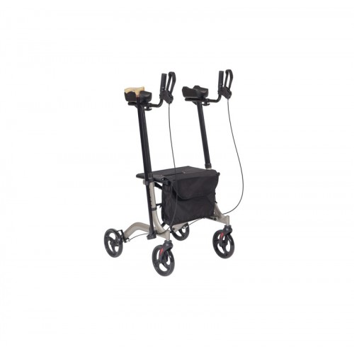 Περιπατητήρας rollator με λαβή πήχη αλουμινίου (136kg) Περιπατητήρας rollator με λαβή πήχη αλουμινίου (136kg)