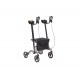 Περιπατητήρας rollator με λαβή πήχη αλουμινίου (136kg) Περιπατητήρας rollator με λαβή πήχη αλουμινίου (136kg)
