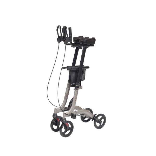 Περιπατητήρας rollator με λαβή πήχη αλουμινίου (136kg)