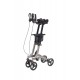 Περιπατητήρας rollator με λαβή πήχη αλουμινίου (136kg) Περιπατητήρας rollator με λαβή πήχη αλουμινίου (136kg)