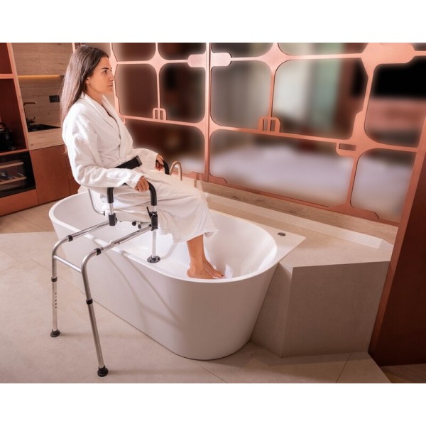 Περιστρεφόμενο κάθισμα μεταφοράς μπανιέρας 360°