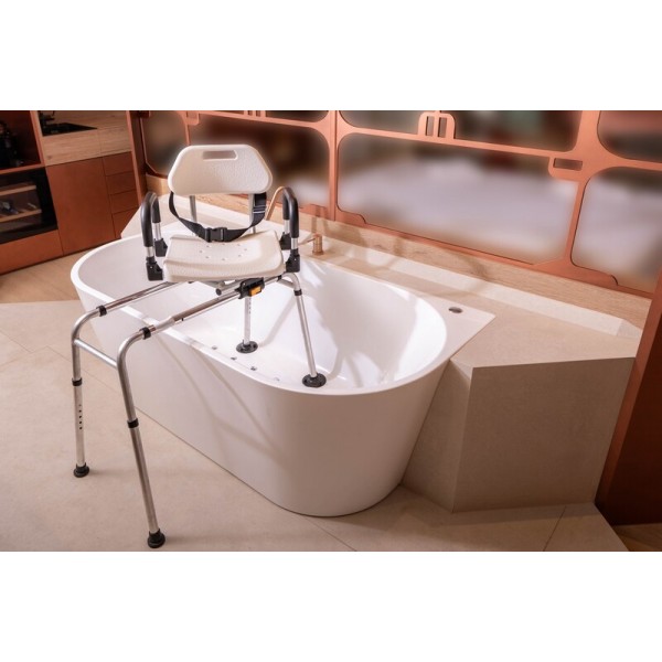 Περιστρεφόμενο κάθισμα μεταφοράς μπανιέρας 360°