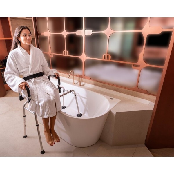 Περιστρεφόμενο κάθισμα μεταφοράς μπανιέρας 360°