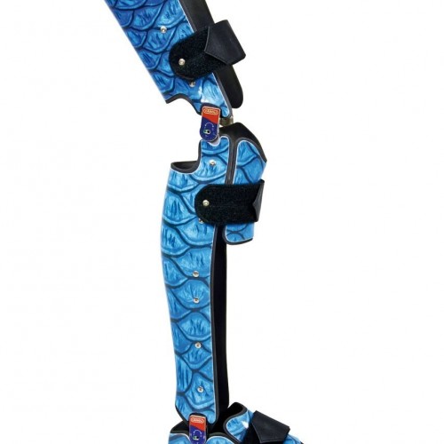 Κηδεμόνας μηροκνημοποδικός με άρθρωση γονάτου με δυνατότητα απελευθέρωσης κίνησης