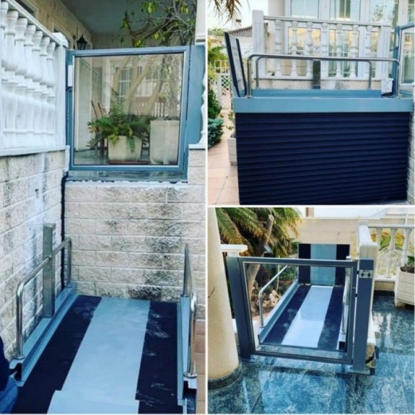 Αναβατόριο - Ράμπα ανύψωσης για αμαξίδια LP1