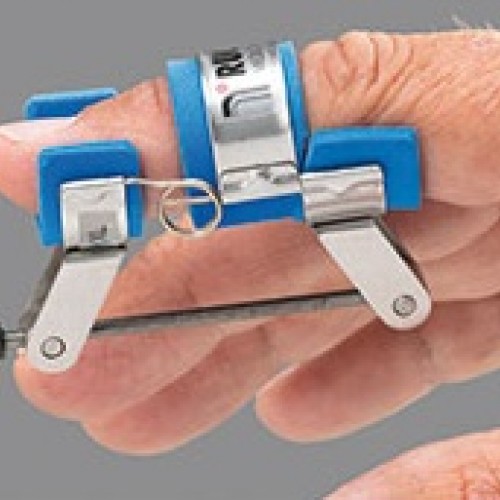 Στατικός και δυναμικός νάρθηκας προοδευτικής έκτασης δακτύλου με κοχλία 90 μοιρών DIP Στατικός και δυναμικός νάρθηκας προοδευτικής έκτασης δακτύλου με κοχλία 90 μοιρών DIP