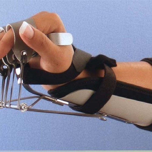 Δυναμικός νάρθηκας έκτασης καρπού με έλεγχο των δακτύλων Δυναμικός νάρθηκας έκτασης καρπού με έλεγχο των δακτύλων