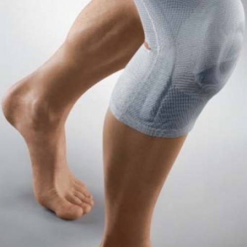 Επιγονατίδα ελαστική κλειστή με επίθεμα σιλικόνης+2 πλάγιες μπαν