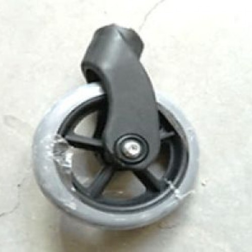 Εμπρόσθιος τροχός 125 mm αμαξιδίου τουαλέτας 