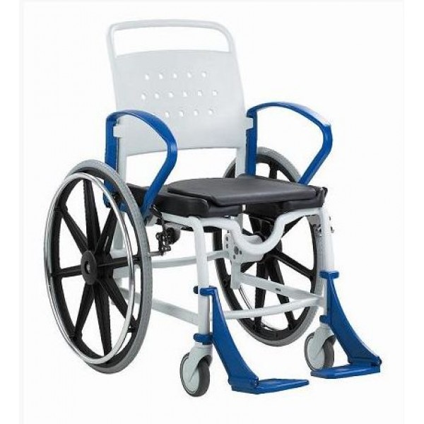 Αναπηρικό αμαξίδιο μπάνιου Genf με εργονομικό κάθισμα της Rebotec