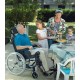 Invacare Clematis Ελαφρύ Αναπηρικό Αμαξίδιο Πολλαπλών Επιλογών 