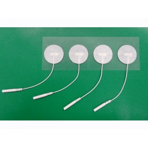 Ηλεκτρόδια υφασμάτινα στρογγυλά με καλώδιο fiab 4 τμχ Ηλεκτρόδια υφασμάτινα στρογγυλά με καλώδιο fiab 4 τμχ