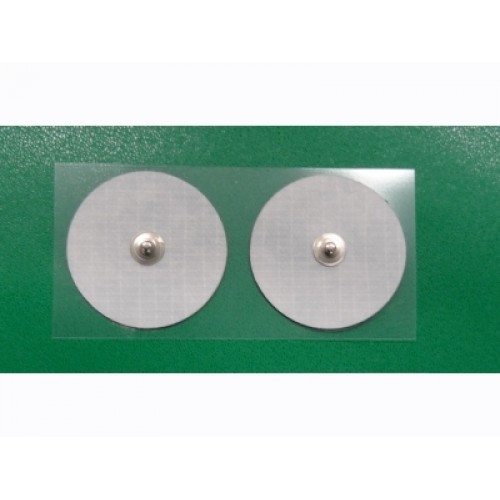 Ηλεκτρόδια υφασμάτινα στρογγυλά με κλιπ fiab 4 τμχ Ηλεκτρόδια υφασμάτινα στρογγυλά με κλιπ fiab 4 τμχ