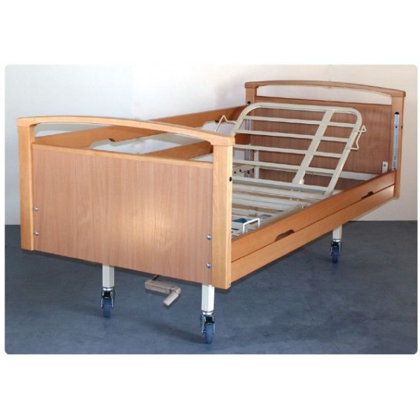 Νοσοκομειακό κρεβάτι ξύλινο χειροκίνητο μονόσπαστο Opus 4