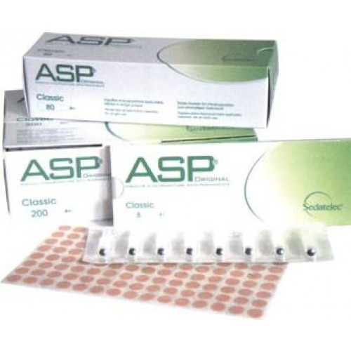 Βελόνες βελονισμού αυτιού ASP original classic κουτί 8, 80 & 200 Βελόνες βελονισμού αυτιού ASP original classic κουτί 8, 80 & 200