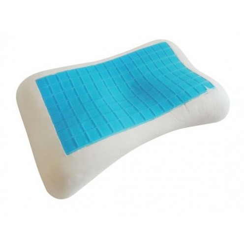Μαξιλάρι ύπνου καμπυλωτό με Gel