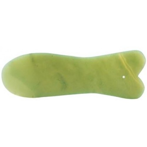 Gua Sha Μπάρα Νεφρίτη σε Σχήμα Ψαριού BN6011F  Gua Sha Μπάρα Νεφρίτη σε Σχήμα Ψαριού BN6011F
