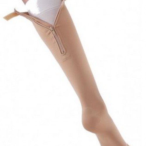 Κάλτσα συμπίεσης Varisan-top κλάση II κάτω γόνατος με φερμουάρ 