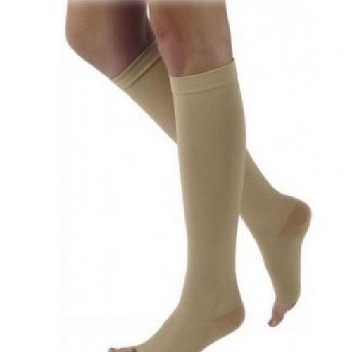 Κάλτσες Varisan-Top κάτω γόνατος έξω δάκτυλα κλάση IΙΙ