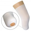 Κάλτσα Κολοβώματος Nylon με τρύπα, ή μεγάλη τρύπα αποφυγής μείωσης απόστασης του pin