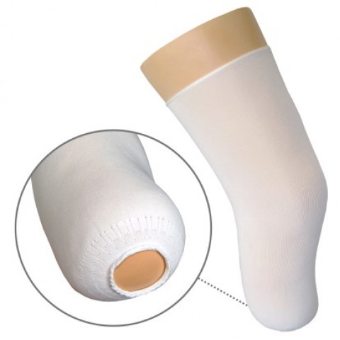 Κάλτσα Κολοβώματος Nylon με τρύπα, ή μεγάλη τρύπα αποφυγής μείωσης απόστασης του pin