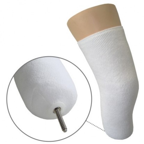Κάλτσα Κολοβώματος Βαμβακερή με τρύπα σιλικόνης