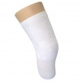 Κάλτσα Κολοβώματος Βαμβακερή με ή χωρίς τρύπα για προσαρμογή όγκου (λευκή)