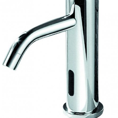 Battery "Auto-Lavabo" washbasin with battery-operated photocell and current only cold Battery "Auto-Lavabo" washbasin with battery-operated photocell and current only cold