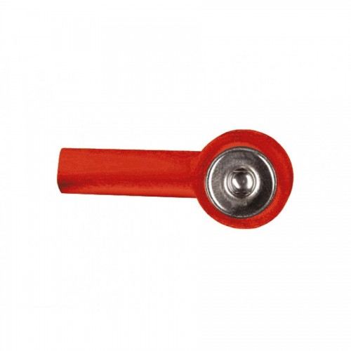 Αντάπτορας με εσοχή 2mm (κόκκινο/μαύρο) 10τμχ