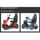 Ενισχυμένο ηλεκτροκίνητο αμαξίδιο AFISCOOTER BREEZE C3 / C4