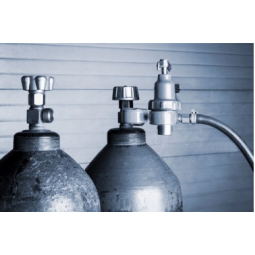 Αναγόμωση φιαλών οξυγόνου