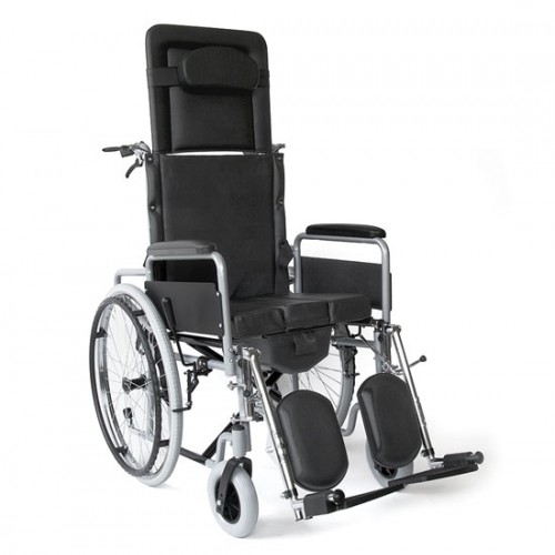 Αμαξίδιο Με Ανακλινόμενη Πλάτη Και WC