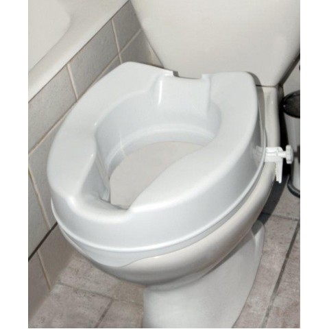 Ανυψωτικό τουαλέτας με πλαϊνούς σφιγκτήρες 10 cm