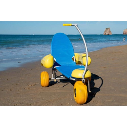 Αναπηρικό αμαξίδιο καροτσάκι θαλάσσης BluBeach