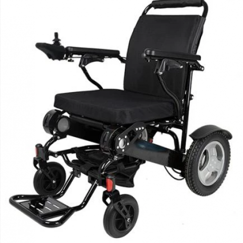 Ηλεκτροκίνητο αμαξίδιο D09 πολύ ελαφρύ πτυσσόμενο ( 2x 250W μοτέρ)