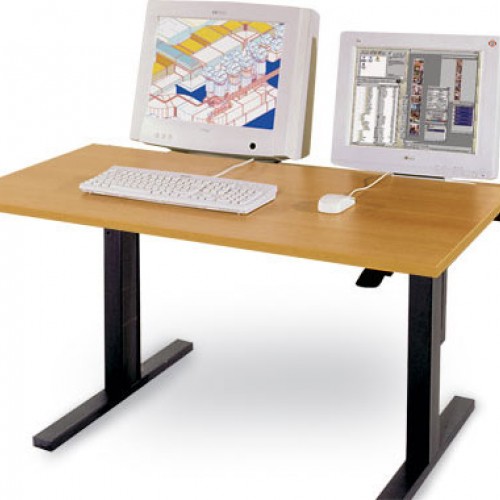 Εργονομικά Τραπέζια Ergo MC με ρυθμιζόμενο ύψος και ξεχωριστά ρυθμιζόμενη πίσω επιφάνεια τραπεζιού  50-120cm x   66cm