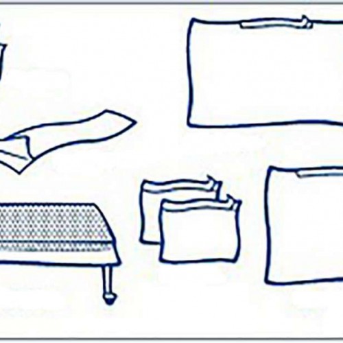 Foliodrape σετ γενικής χρήσης Ι protect συσκευασία των  9 σετ  Foliodrape σετ γενικής χρήσης Ι protect συσκευασία των  9 σετ