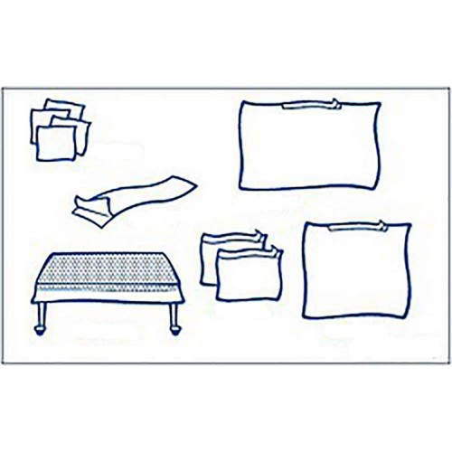 Foliodrape σετ γενικής χρήσης Ι protect συσκευασία των  9 σετ  Foliodrape σετ γενικής χρήσης Ι protect συσκευασία των  9 σετ