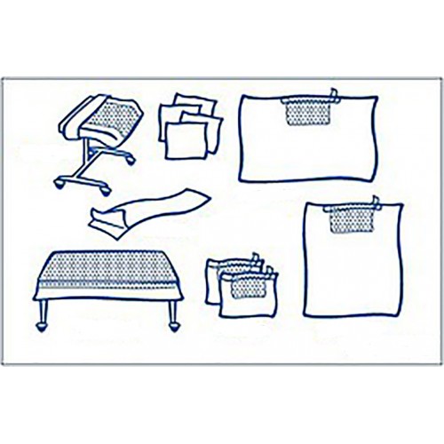 Foliodrape σετ γενικής χρήσης Ι protect plus συσκευασία των 7 σετ Foliodrape σετ γενικής χρήσης Ι protect plus συσκευασία των 7 σετ